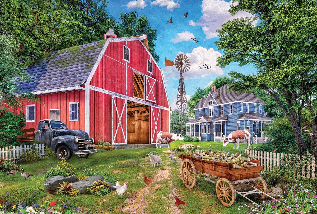 Eurographics Family Farm Tin 550 Teile Puzzle Eurographics-8551-5601 Eurographics Family Farm Tin 550 Teile Puzzle Eurographics-8551-5601 von Eurographics