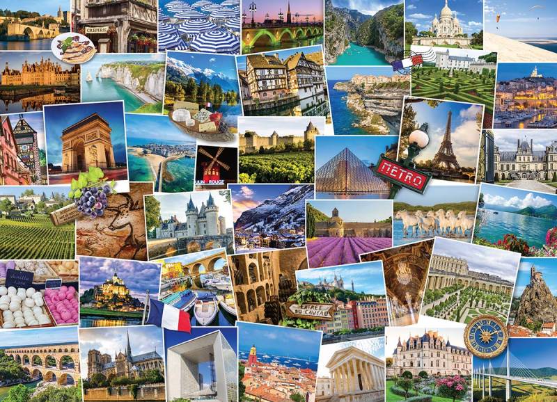 Eurographics Globetrotter Frankreich 1000 Teile Puzzle Eurographics-6000-5466 Eurographics Globetrotter Frankreich 1000 Teile Puzzle Eurographics-6000-5466 von Eurographics
