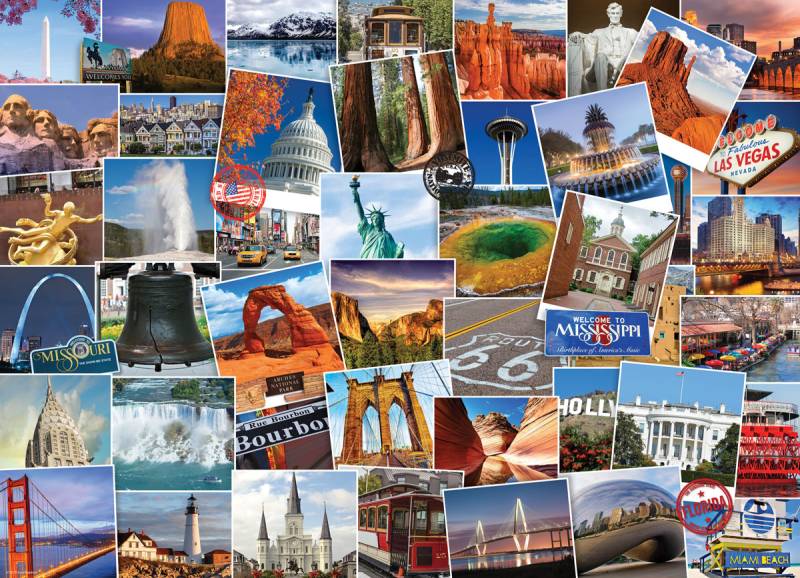 Eurographics Globetrotter USA 1000 Teile Puzzle Eurographics-6000-0750 Eurographics Globetrotter USA 1000 Teile Puzzle Eurographics-6000-0750 von Eurographics