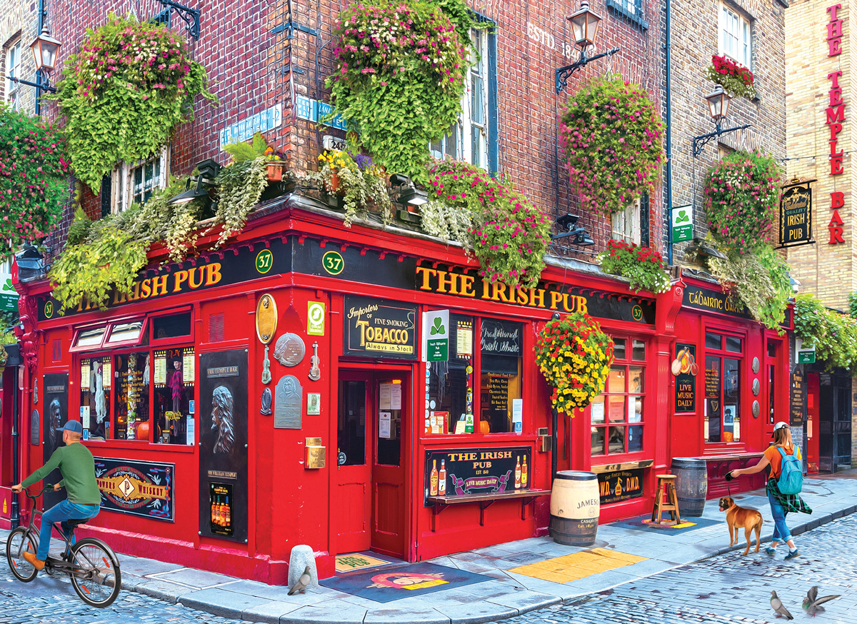 Eurographics Irish Pub 1000 Teile Puzzle Eurographics-6000-5709 von Eurographics