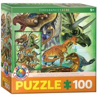 Eurographics 6100-0360 - Pflanzenfressende Dinosaurier , Puzzle, 100 Teile von Eurographics