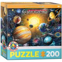 Eurographics 6200-5486 - Erkundung des Sonnensystems , Puzzle, 200 Teile von Eurographics