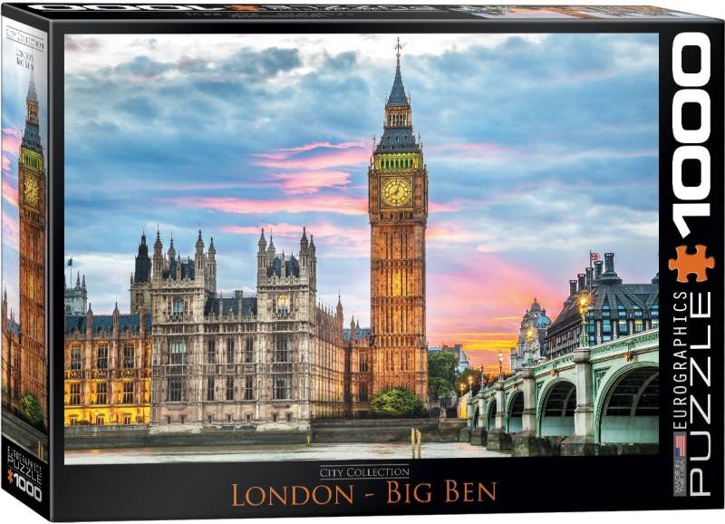 Eurographics London - Big Ben 1000 Teile Puzzle Eurographics-6000-0764 von Eurographics