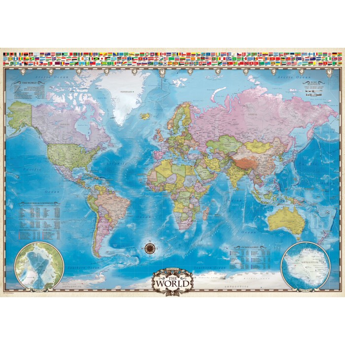 Eurographics Map of the World von Eurographics