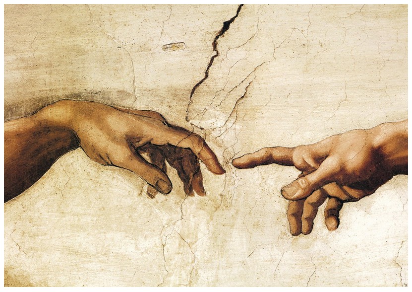 Eurographics Michel Angelo: Die Erschaffung des Menschen ( Detail ) 1000 Teile Puzzle Eurographics-6000-2016 von Eurographics