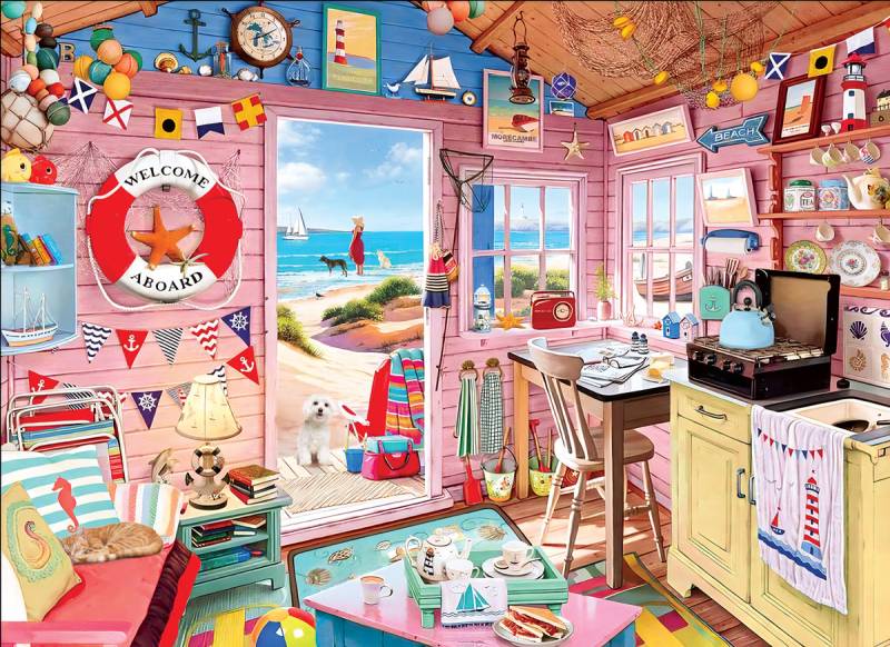 Eurographics Ocean Cottage - Ray Powers 1000 Teile Puzzle Eurographics-6000-5908 Eurographics Ocean Cottage - Ray Powers 1000 Teile Puzzle Eurographics-6000-5908 von Eurographics