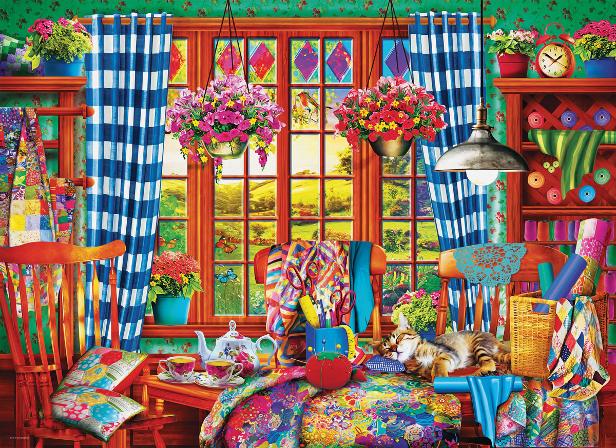 Eurographics Patchwork Craft Room 1000 Teile Puzzle Eurographics-6000-5348 Eurographics Patchwork Craft Room 1000 Teile Puzzle Eurographics-6000-5348 von Eurographics