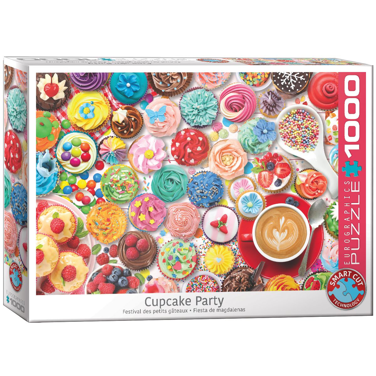 Eurographics Puzzle 1000 Teile - Cupcake Party - von Eurographics