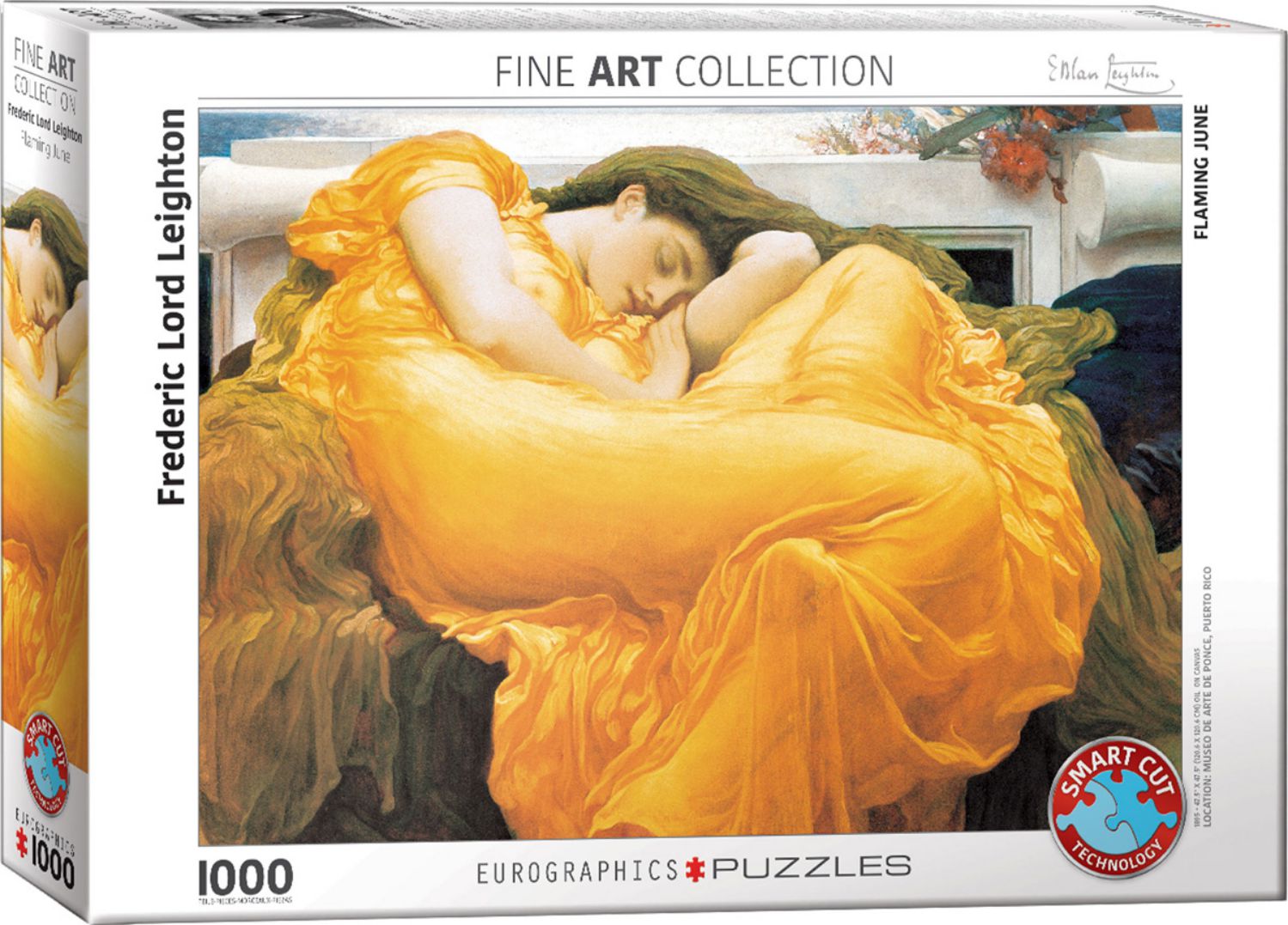 Eurographics Puzzle 1000 Teile – Flaming June - von Eurographics