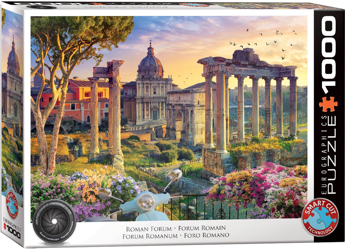 Eurographics Puzzle 1000 Teile - Forum Romanum - von Eurographics