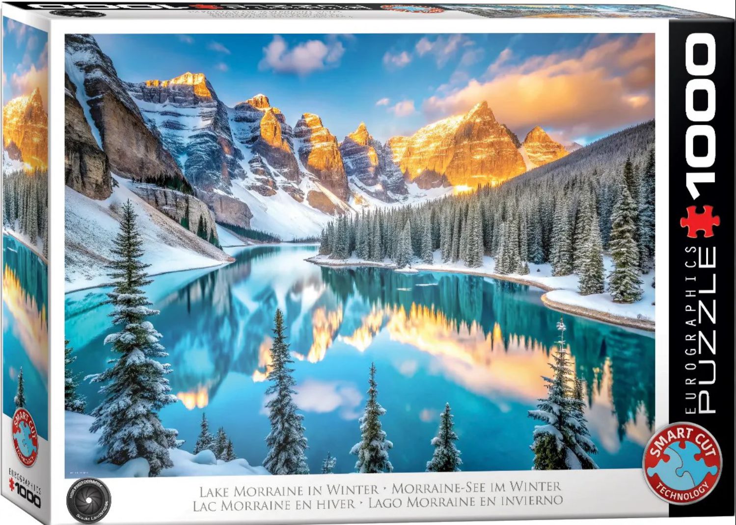 Eurographics Puzzle 1000 Teile – Lake Morraine in Winter - Eurographics Puzzle 1000 Teile – Lake Morraine in Winter - von Eurographics