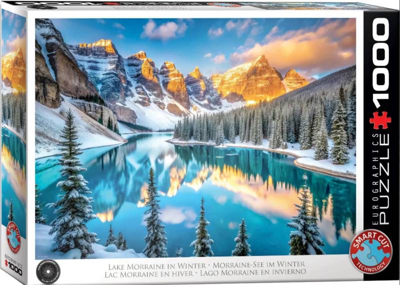 Eurographics Puzzle 1000 Teile – Lake Morraine in Winter - Eurographics Puzzle 1000 Teile – Lake Morraine in Winter - von Eurographics