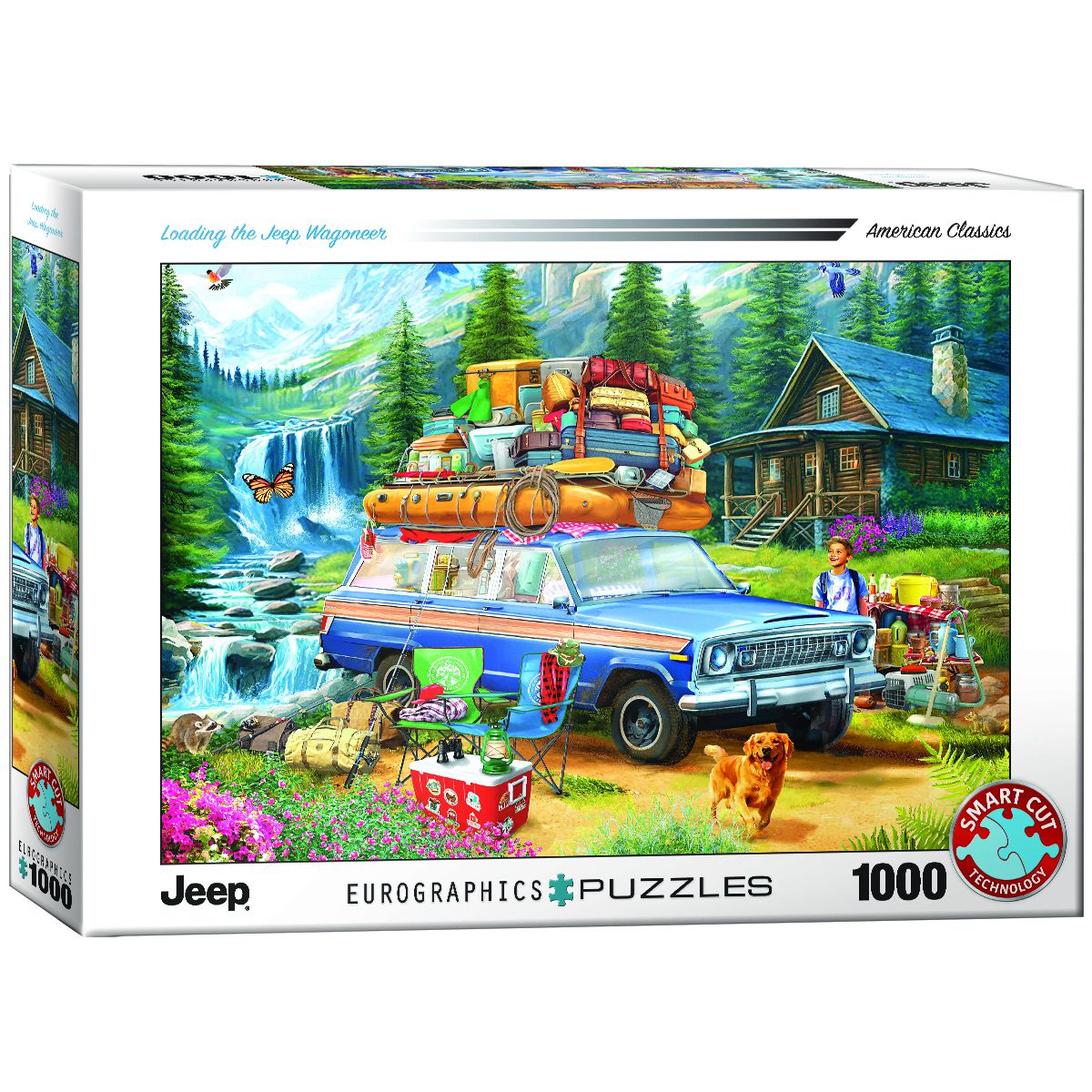 Eurographics Puzzle 1000 Teile - Loading the Jeep Wagoneer - von Eurographics