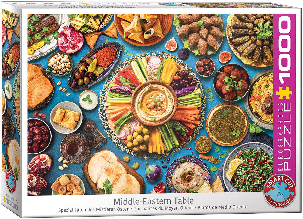Eurographics Puzzle 1000 Teile - Middle Eastern Table - von Eurographics