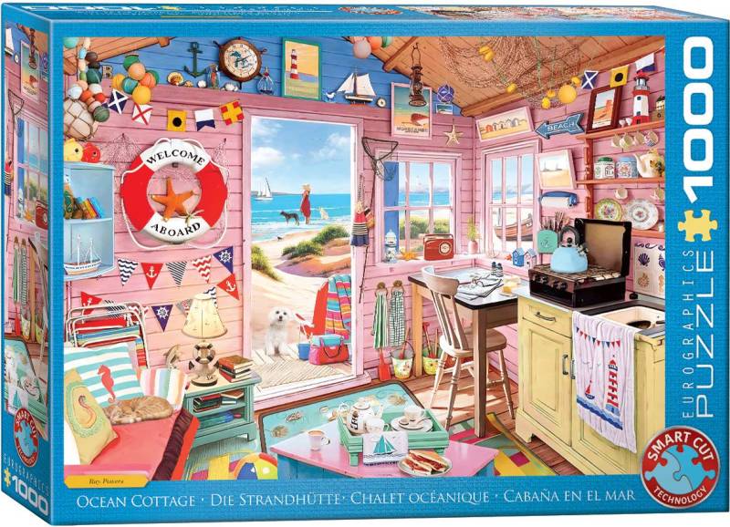 Eurographics Puzzle 1000 Teile - Ocean Cottage - Eurographics Puzzle 1000 Teile - Ocean Cottage - von Eurographics