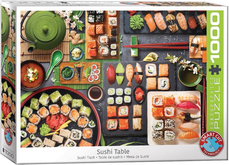 Eurographics Puzzle 1000 Teile - Sushi Table - Eurographics Puzzle 1000 Teile - Sushi Table - von Eurographics