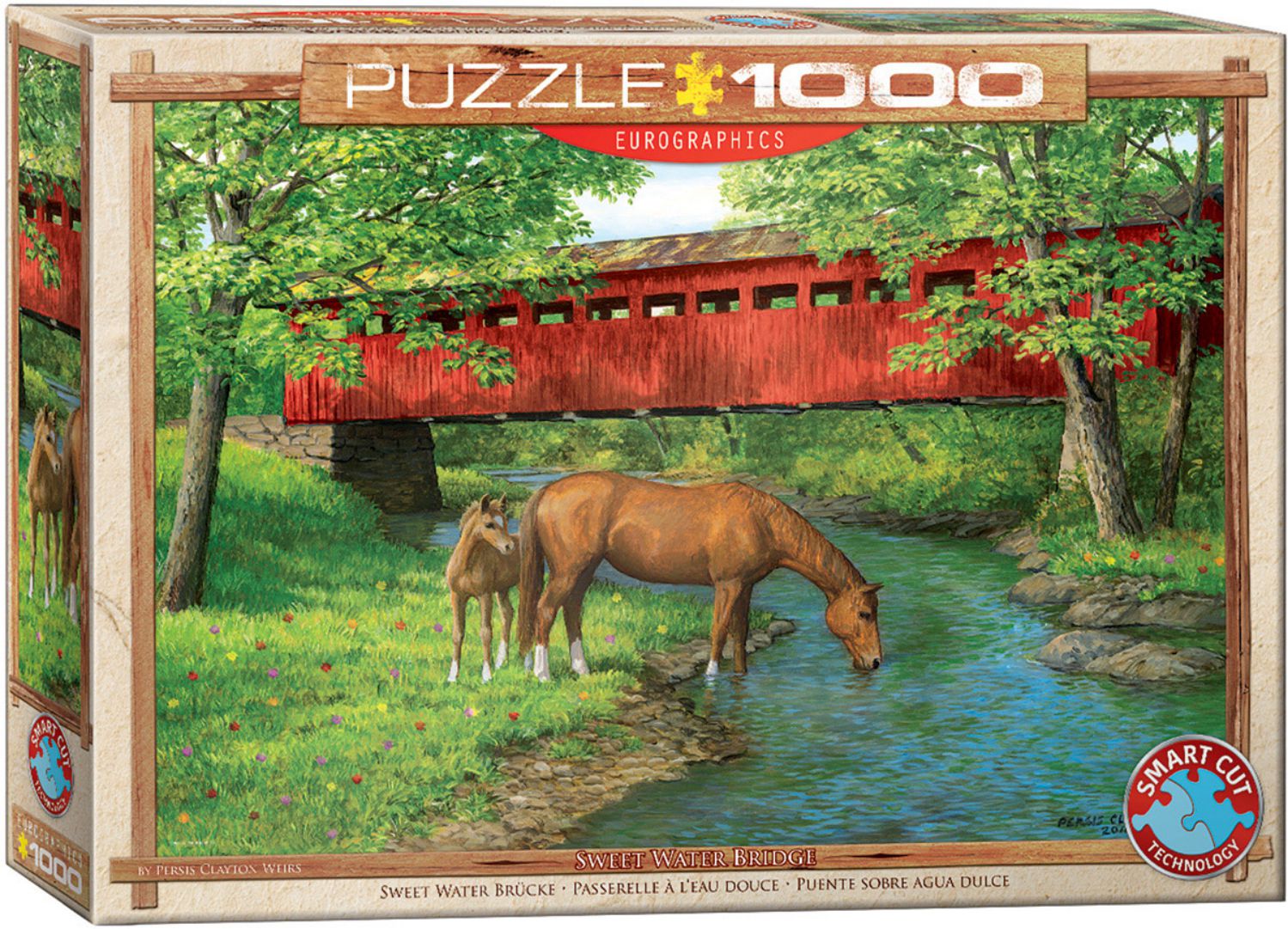 Eurographics Puzzle 1000 Teile – Sweet Water Bridge by Weirs - Eurographics Puzzle 1000 Teile – Sweet Water Bridge by Weirs - von Eurographics