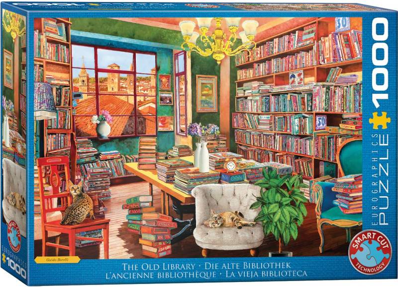 Eurographics Puzzle 1000 Teile - The Old Library - von Eurographics