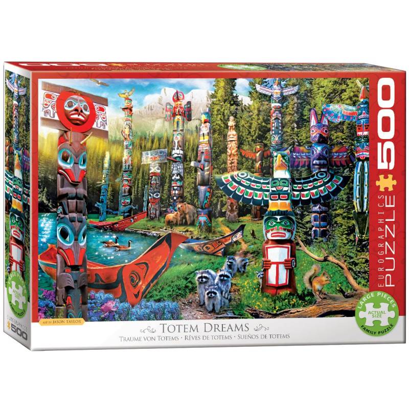 Eurographics Puzzle 500 Teile - Totem Dreams - von Eurographics