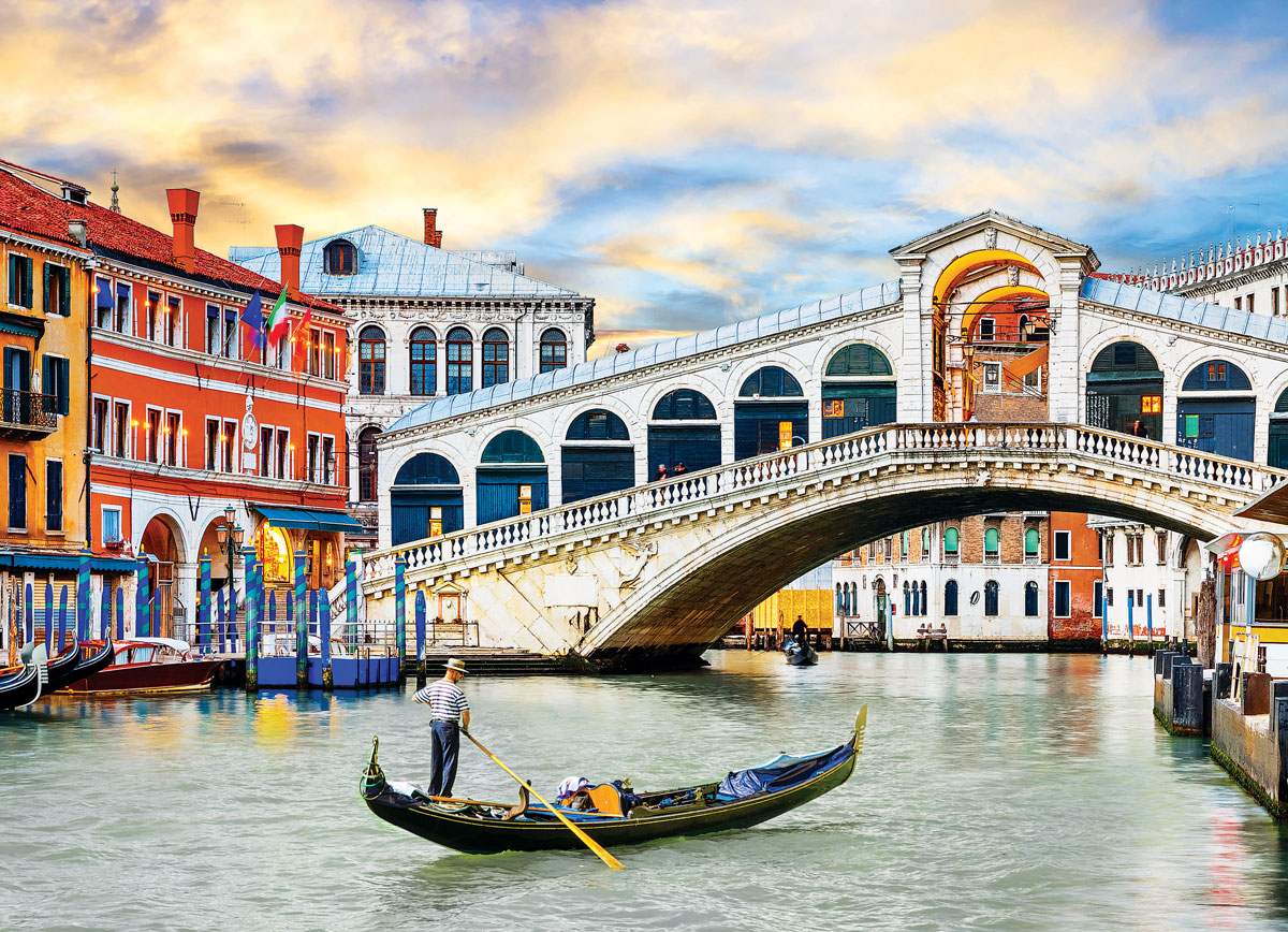 Eurographics Rialto Brücke, Venedig 1000 Teile Puzzle Eurographics-6000-0766 Eurographics Rialto Brücke, Venedig 1000 Teile Puzzle Eurographics-6000-0766 von Eurographics