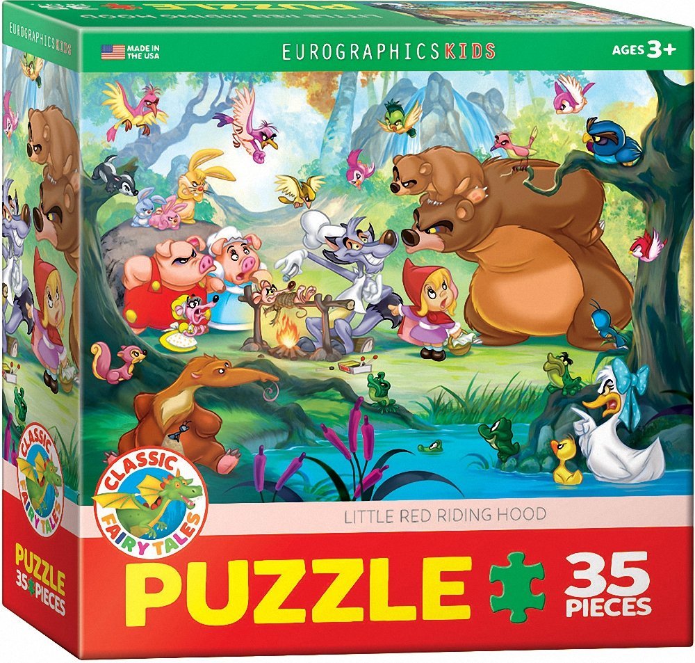 Eurographics Rotkäppchen 35 Teile Puzzle Eurographics-6035-0876 von Eurographics