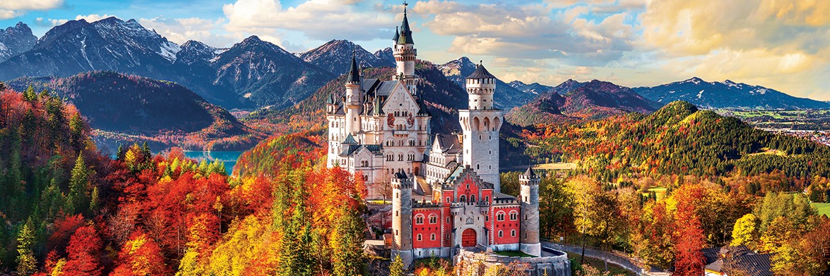 Eurographics Schloss Neuschwanstein 1000 Teile Puzzle Eurographics-6010-5444 von Eurographics