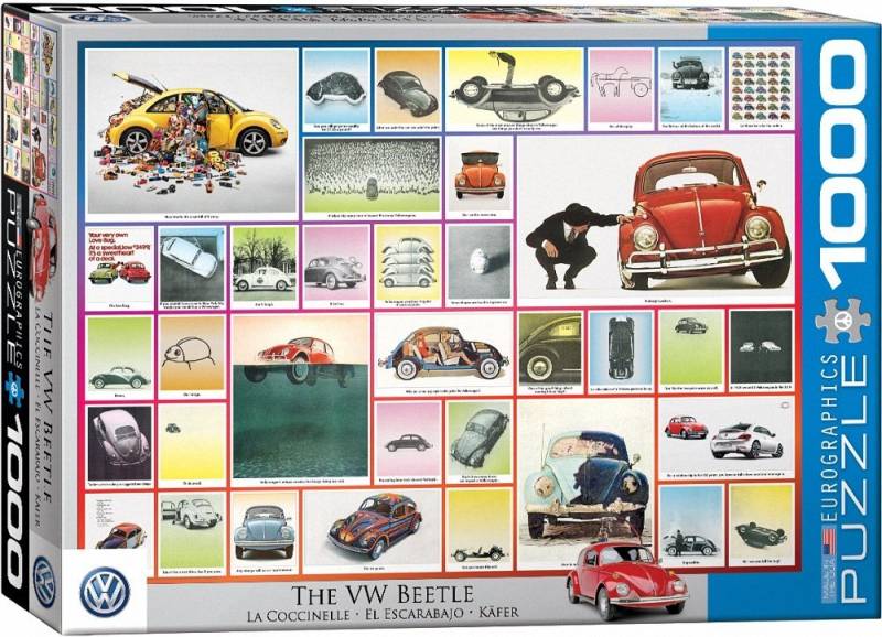 Eurographics VW Beetle - Käfer 1000 Teile Puzzle Eurographics-6000-0800 von Eurographics