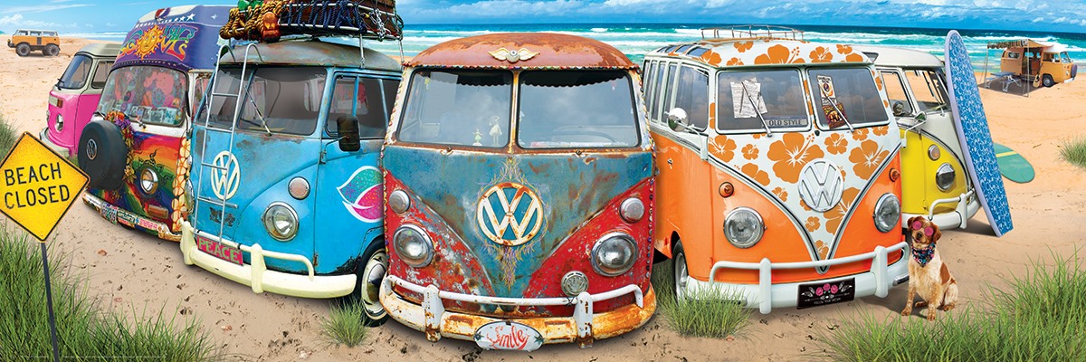 Eurographics VW Bus - KombiNation 1000 Teile Puzzle Eurographics-6010-5442 Eurographics VW Bus - KombiNation 1000 Teile Puzzle Eurographics-6010-5442 von Eurographics