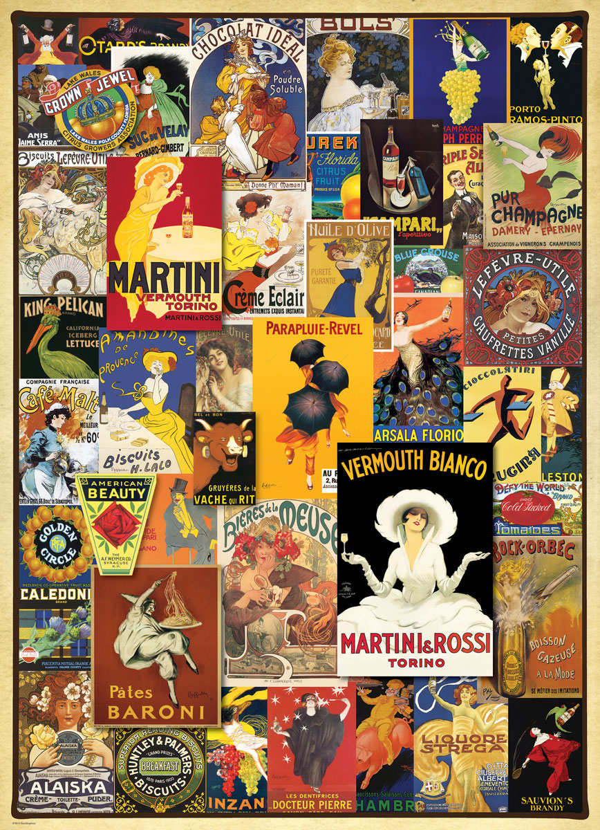 Eurographics Vintage Posters 1000 Teile Puzzle Eurographics-6000-0769 Eurographics Vintage Posters 1000 Teile Puzzle Eurographics-6000-0769 von Eurographics