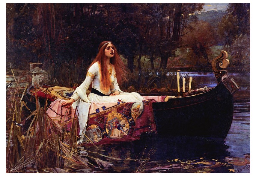 Eurographics Waterhouse: Die Lady von Shalott, 1888 1000 Teile Puzzle Eurographics-6000-1133 von Eurographics