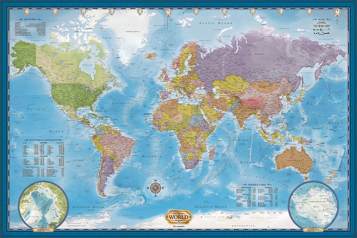 Eurographics Weltkarte 5000 Teile Puzzle Eurographics-8520-5890 Eurographics Weltkarte 5000 Teile Puzzle Eurographics-8520-5890 von Eurographics