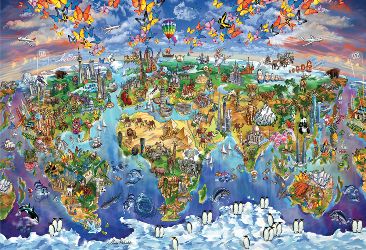Eurographics Weltwunder 5000 Teile Puzzle Eurographics-8520-5880 Eurographics Weltwunder 5000 Teile Puzzle Eurographics-8520-5880 von Eurographics