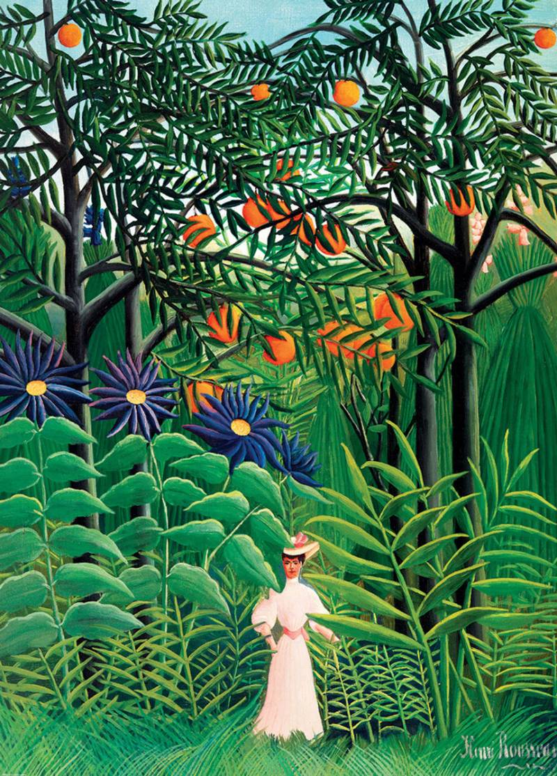 Eurographics Woman in an Exotic Forest 1000 Teile Puzzle Eurographics-6000-5608 von Eurographics