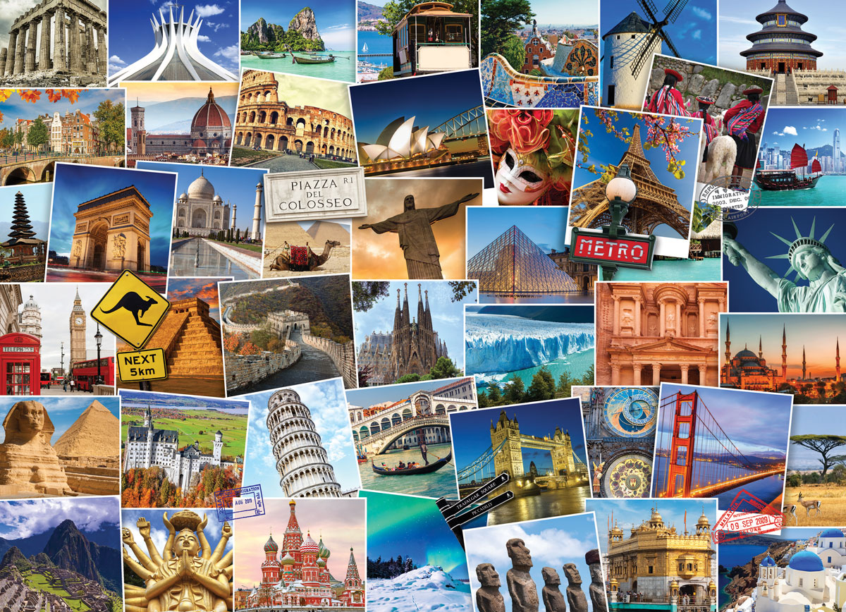 Eurographics World Globetrotter 1000 Teile Puzzle Eurographics-6000-0751 Eurographics World Globetrotter 1000 Teile Puzzle Eurographics-6000-0751 von Eurographics