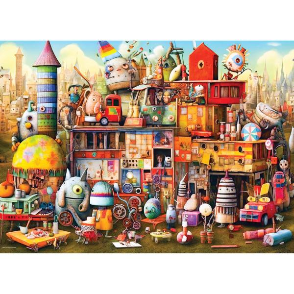 Eurographics XXL Teile - Außenseiterspielzeug 500 Teile Puzzle Eurographics-6500-5909 Eurographics XXL Teile - Außenseiterspielzeug 500 Teile Puzzle Eurographics-6500-5909 von Eurographics