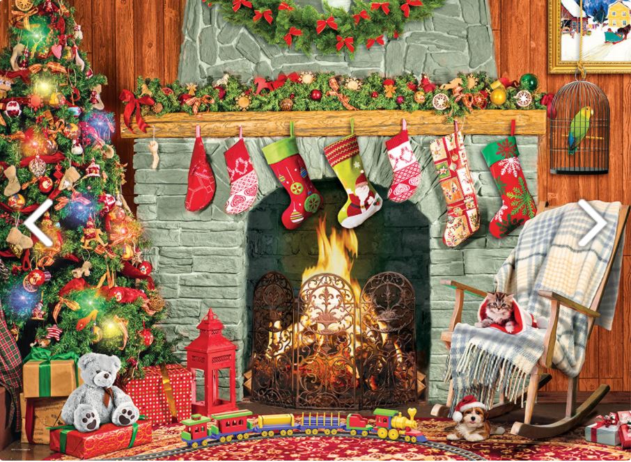 Eurographics XXL Teile - Christmas by the Fireplace 500 Teile Puzzle Eurographics-6500-5502 Eurographics XXL Teile - Christmas by the Fireplace 500 Teile Puzzle Eurographics-6500-5502 von Eurographics