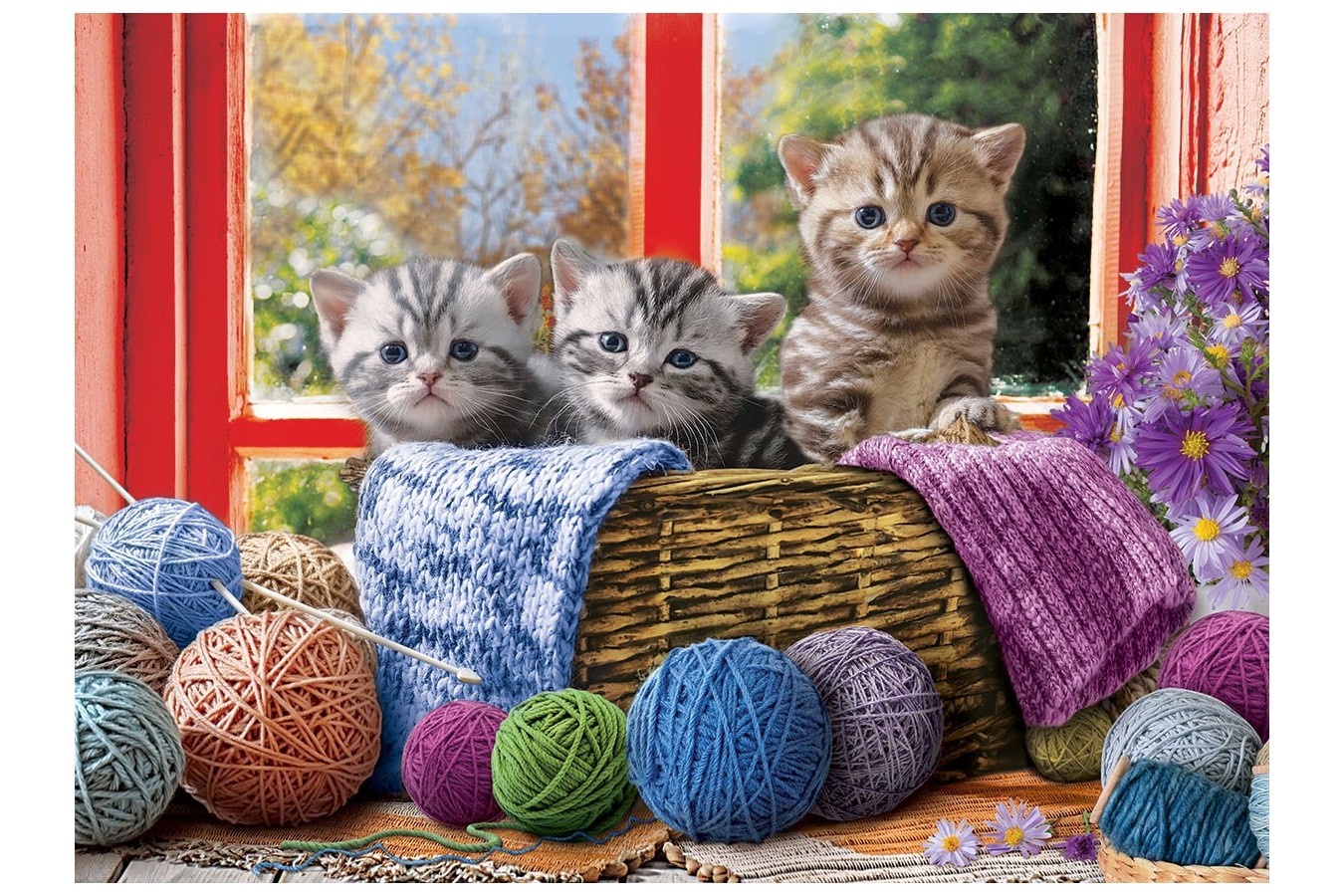 Eurographics XXL Teile - Knittin' Kittens 500 Teile Puzzle Eurographics-6500-5500 Eurographics XXL Teile - Knittin' Kittens 500 Teile Puzzle Eurographics-6500-5500 von Eurographics