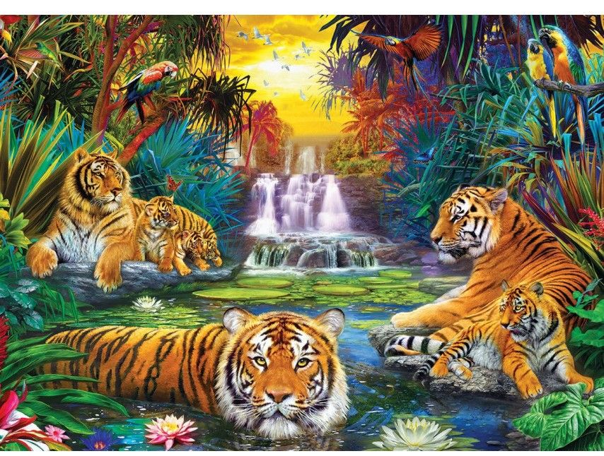 Eurographics XXL Teile - Tiger's Eden 500 Teile Puzzle Eurographics-6500-5457 Eurographics XXL Teile - Tiger's Eden 500 Teile Puzzle Eurographics-6500-5457 von Eurographics
