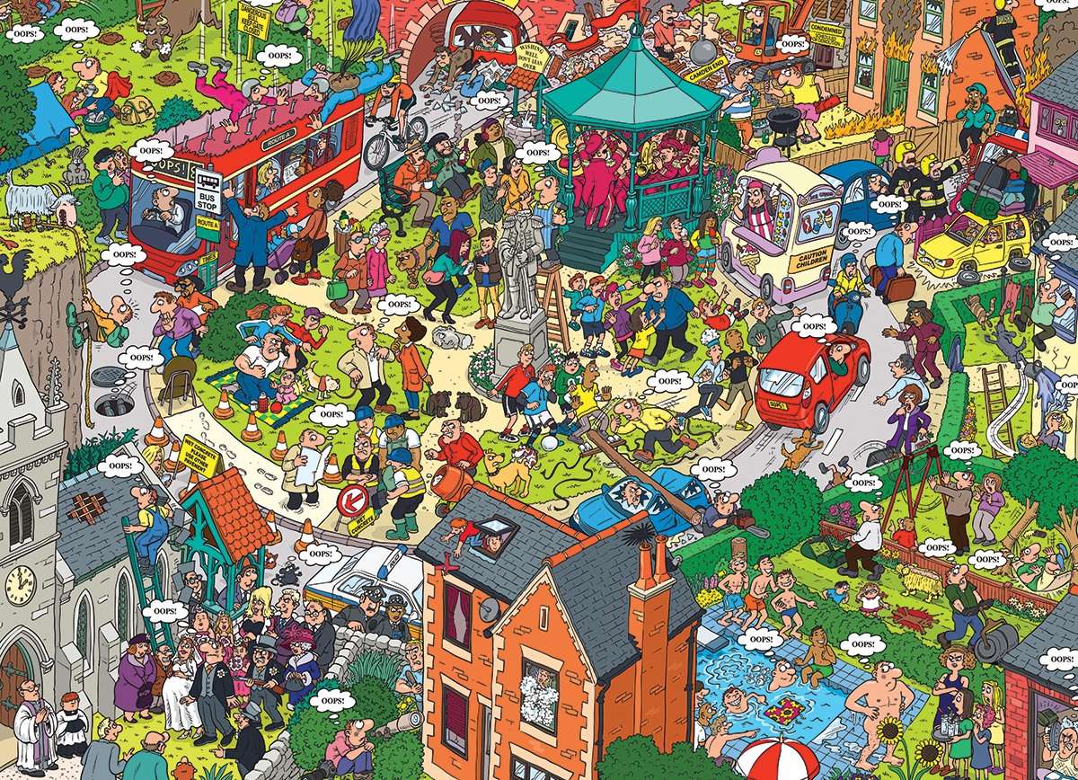 Eurographics XXL Teile - What Could Go Wrong ? 500 Teile Puzzle Eurographics-6500-5460 Eurographics XXL Teile - What Could Go Wrong ? 500 Teile Puzzle Eurographics-6500-5460 von Eurographics