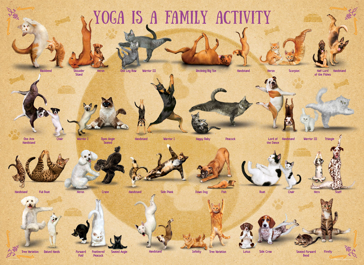 Eurographics XXL Teile - Yoga is A Family Activity 500 Teile Puzzle Eurographics-6500-5354 Eurographics XXL Teile - Yoga is A Family Activity 500 Teile Puzzle Eurographics-6500-5354 von Eurographics