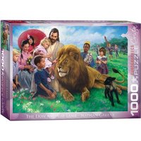 Greene - The Lion and Lamb- 1000 PC Puzzle Greene - The Lion and Lamb- 1000 PC Puzzle von Eurographics