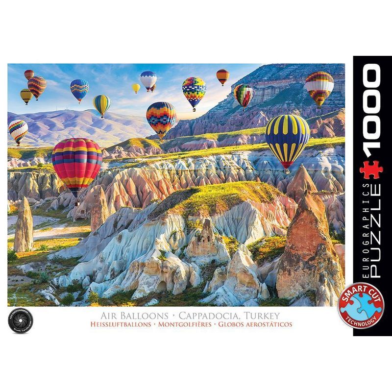 Hot Air Balloons Over Cappadoc (Puzzle) von Eurographics