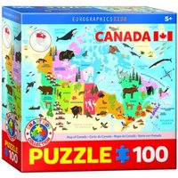 Illustrated Map of Canada Illustrated Map of Canada von Eurographics