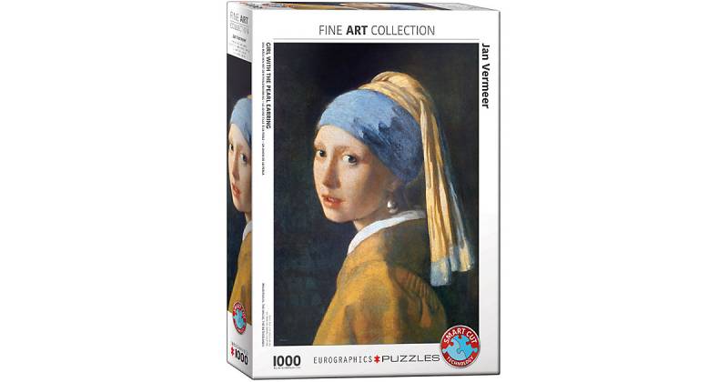Puzzle 1000 Teile-Das Mädchen m.d.Perlenohrring von Eurographics