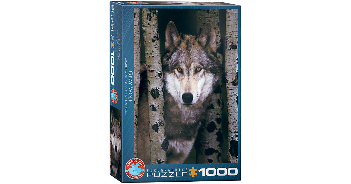 Puzzle 1000 Teile-Gray Wolf Puzzle 1000 Teile-Gray Wolf von Eurographics