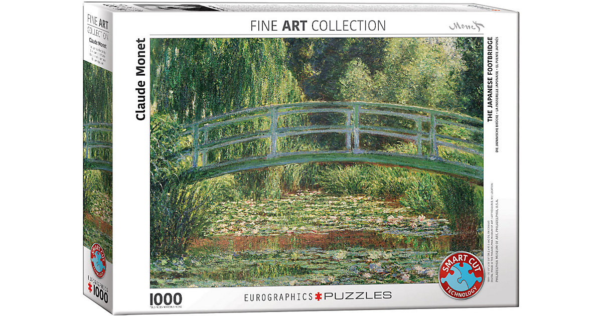 Puzzle 1000 Teile-Japanische Brücke Puzzle 1000 Teile-Japanische Brücke von Eurographics