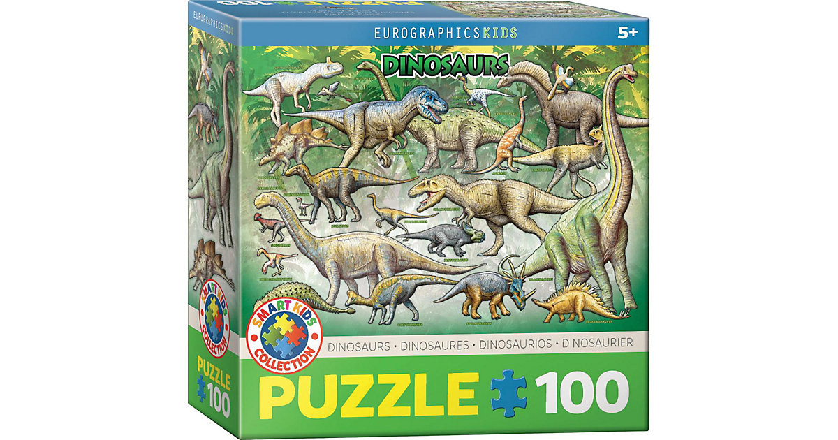 Puzzle Dinosaurier, 100 Teile von Eurographics