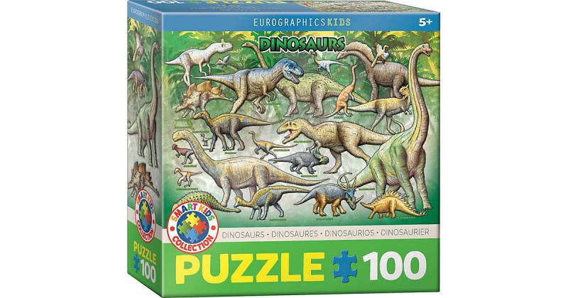 Puzzle Dinosaurier, 100 Teile von Eurographics