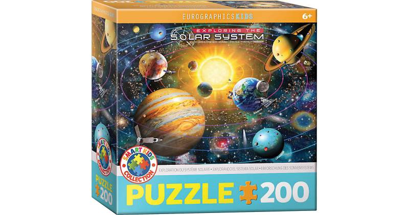 Puzzle Erforschung des Sonnensystems, 200 Teile von Eurographics