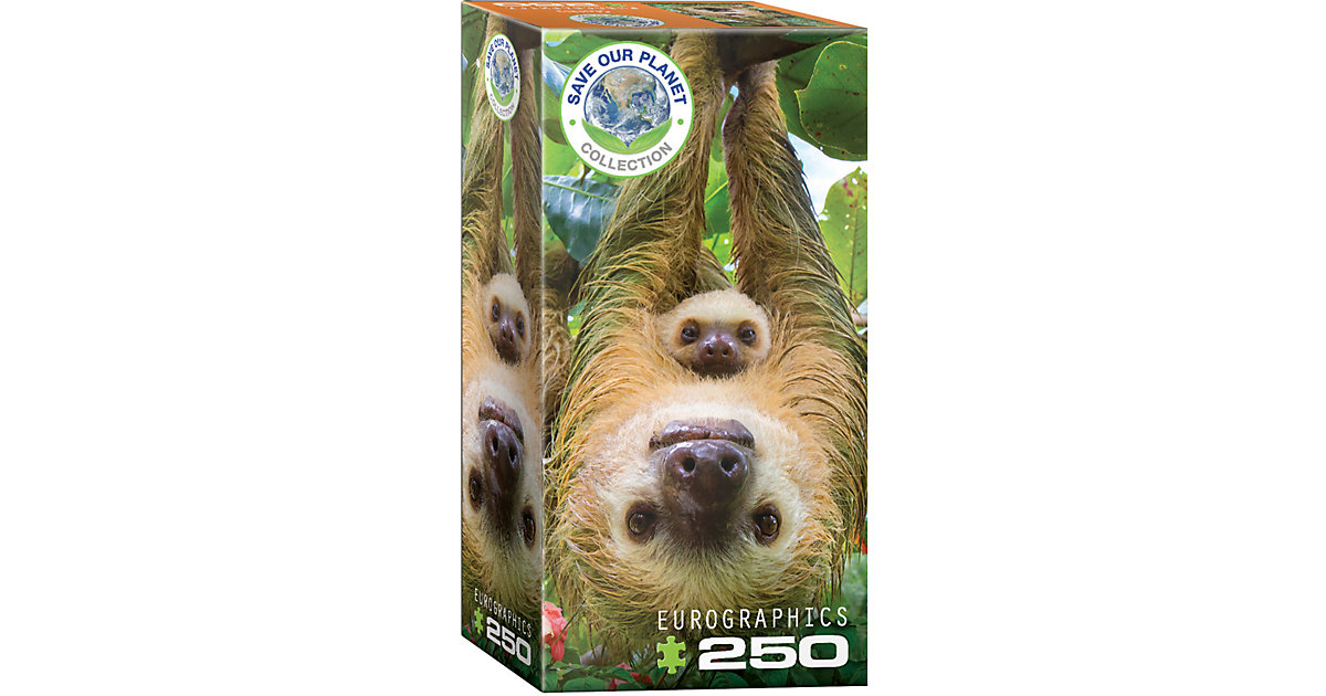 Puzzle Faultiere, 250 Teile Puzzle Faultiere, 250 Teile von Eurographics